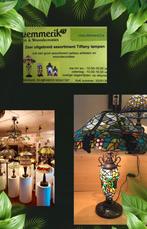 TIFFANY LAMPEN,WAND HANG TAFEL, VLOER EIGEN IMPORT  PRIJS, Ophalen, Antiek stijl, Info@demmerik73.nl, Nieuw