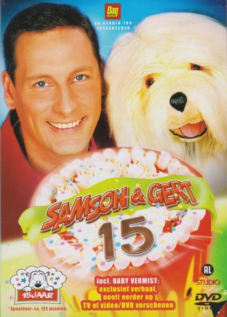 Dvd Samson & Gert - 15 jaar, Cd's en Dvd's, Dvd's | Kinderen en Jeugd, Tv fictie, Alle leeftijden, Ophalen of Verzenden