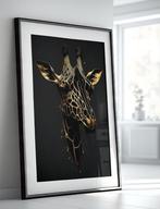 Uniek Glasschilderij | Gold Art: Golden Reach - 6 sizes, Oorspronkelijke maker, Verzenden, Nieuw, 125 cm of meer