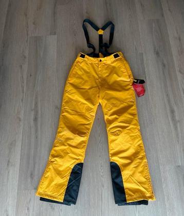 NIEUW Icepeak Ski Broek Geel - Maat 176 beschikbaar voor biedingen