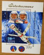Hongarije, blokje Interkosmosprogramma, 1980, Postzegels en Munten, Postzegels | Europa | Hongarije, Verzenden, Postfris