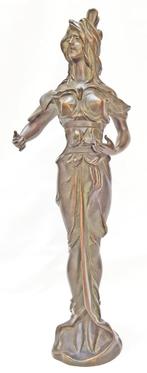 Art Nouveau Beeld - Van De Kerckhove., Ophalen of Verzenden