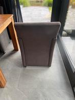 Eetkamer stoelen op wieltjes, suedine.stof. Vuilafstotend!, Huis en Inrichting, Stoelen, Ophalen, Overige materialen, Gebruikt