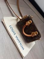 Louis vuitton nano speedy, Ophalen of Verzenden, Zo goed als nieuw, Bruin, Aktetas of Boekentas