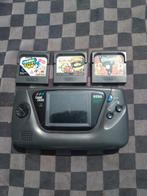 org Japanse Sega Game Gear (niet goed werkend) met 3 spellen, Game Gear, Verzenden, Zonder controller, Gebruikt