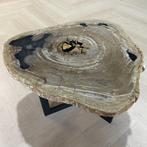 Versteend Hout Salontafels - Grote Voorraad!, 50 tot 100 cm, Rond, Nieuw, Minder dan 50 cm