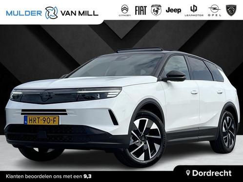 Opel Grandland 1.2 Hybrid 145pk e-DTC6 GS | SCHUIF/KANTELDAK, Auto's, Opel, Bedrijf, Te koop, Grandland, 360° camera, ABS, Achteruitrijcamera