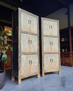 Oude oosterse voorraadkast | Stoere hoge kast #2272, Huis en Inrichting, Kasten | Buffetkasten, Niet ingevuld, 200 cm of meer