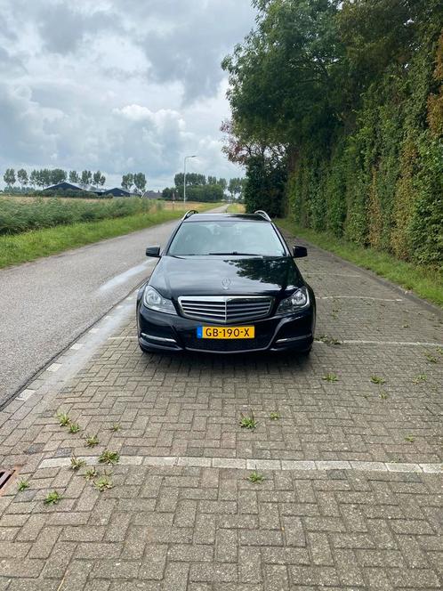 Mercedes-Benz C-Klasse 1.6 C180 Kompr. Estate 2012 Zwart, Auto's, Mercedes-Benz, Particulier, C-Klasse, Airbags, Airconditioning