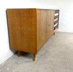 U460 sideboard met gekleurde lades, Jiří Jiroutek, 150 tot 200 cm, Ophalen of Verzenden, Zo goed als nieuw, 25 tot 50 cm