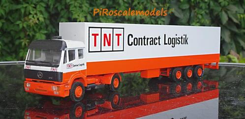 Mercedes EPS   "TNT Contract Logistik", Hobby en Vrije tijd, Modelauto's | 1:50, Gebruikt, Bus of Vrachtwagen, Lion Toys, Ophalen of Verzenden