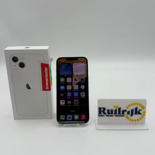 Apple iPhone 13 Starlight 256Gb - Met garantie, Telecommunicatie, Mobiele telefoons | Apple iPhone, Zo goed als nieuw