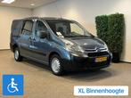 Citroen Jumpy L2H1 Rolstoelbus XXL-Ombouw 150cm 5+1, Voorwielaandrijving, Stof, Gebruikt, Zwart