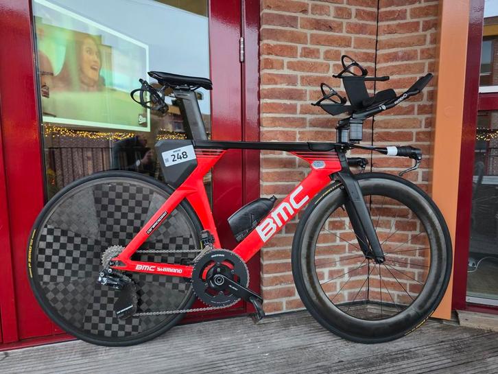BMC TM01 Triathlonfiets - Maat M/L - 2018, Fietsen en Brommers, Fietsen | Racefietsen, Gebruikt, Heren, Overige merken, Meer dan 20 versnellingen
