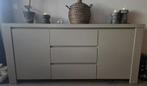 Lage kast/ dressoir in taupe, Ophalen, Gebruikt, 150 tot 200 cm, 25 tot 50 cm