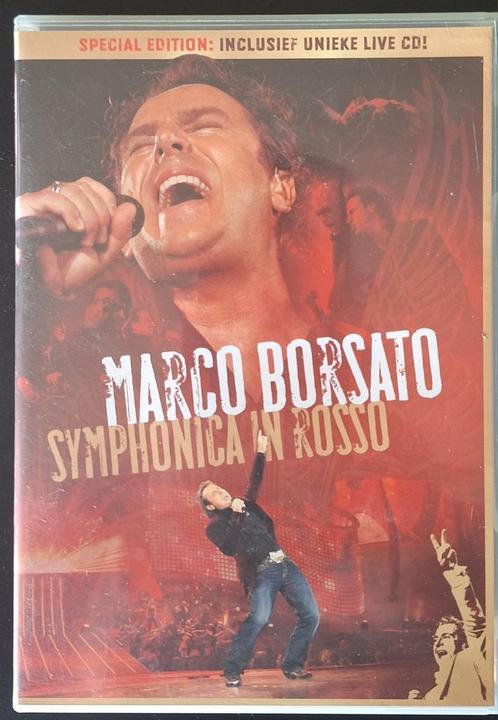 Marco Borsato - Symphonica in Rosso - €3,00, Cd's en Dvd's, Dvd's | Muziek en Concerten, Gebruikt, Alle leeftijden, Ophalen of Verzenden