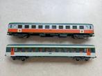 H0#469 ~ Lima 309239 & 9240, rijtuigen., Hobby en Vrije tijd, Modeltreinen | H0, Gebruikt, Gelijkstroom, Wagon, Ophalen of Verzenden