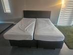 Boxspring 2 persoons bed, Ophalen, Zo goed als nieuw, Tweepersoons, 200 cm