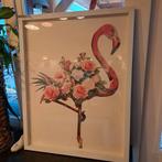 Flamingo .3d schilderij van claire en eef, Huis en Inrichting, Nieuw, Ophalen of Verzenden