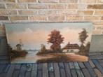 Landschap schilderij, Ophalen of Verzenden