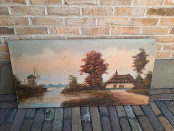Landschap schilderij  beschikbaar voor biedingen
