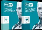 ESET NOD32 ANTIVIRUS / INTERNET SECURITY 2024 - 3 jaar, Computers en Software, Nieuw, Windows, Eset, Verzenden