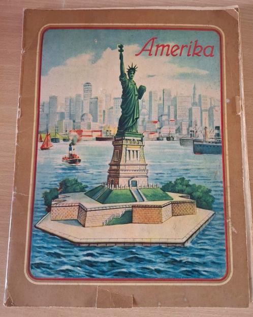 Theodorus NIEMEYER,  Prentenboek.  'AMERIKA.  1926., Boeken, Prentenboeken en Plaatjesalbums, Zo goed als nieuw, Prentenboek, Ophalen