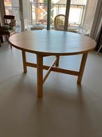 Ronde eettafel diameter 1.30m IKEA Norden, Huis en Inrichting, Tafels | Eettafels, Ophalen, Gebruikt, Rond