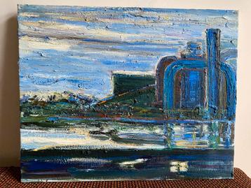 Harold Schouten Industrieel schilderij beschikbaar voor biedingen