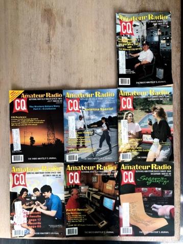 7 maandbladen van amateur radio CQ beschikbaar voor biedingen
