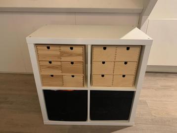 IKEA Kallax open kast wit 77x77 cm  beschikbaar voor biedingen