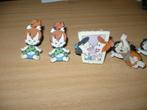 8 poppetjes en een stripboek van de flintstones, Ophalen of Verzenden, Gebruikt