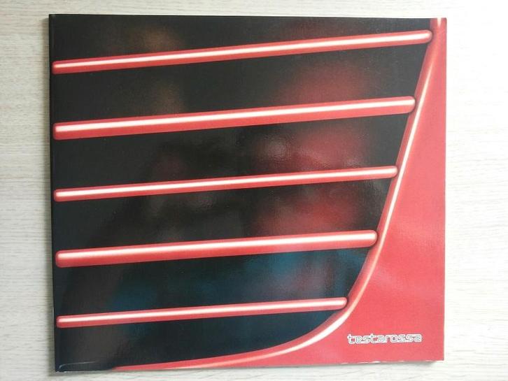 Ferrari Testarossa brochure - 1988, Boeken, Auto's | Folders en Tijdschriften, Zo goed als nieuw, Ferrari, Ophalen of Verzenden