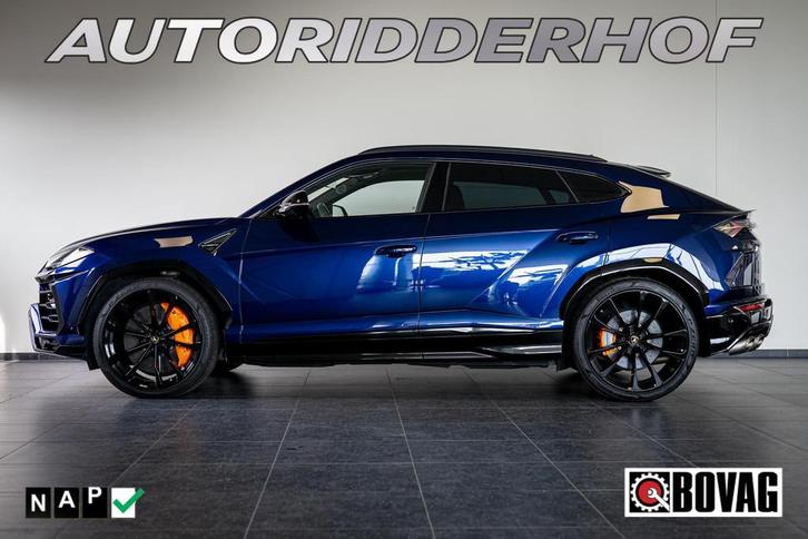 Lamborghini Urus 4.0 V8 | Akra | 23 Inch | Pano | B&O | HUD, Auto's, Lamborghini, Particulier, Te koop, Urus, 360° camera, 4x4