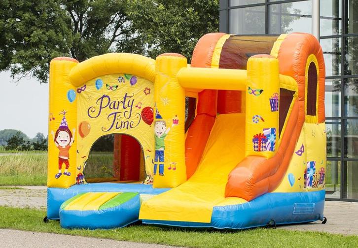 Te koop Springkussen Jumpy Happy Party, Hobby en Vrije tijd, Feestartikelen | Verhuur, Nieuw, Overige, Ophalen