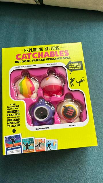 Exploding Kittens - vang, gooi en verzamelspel beschikbaar voor biedingen