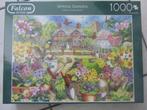 puzzel spring garden Falcon 1000 stukjes, Verzenden, 500 t/m 1500 stukjes, Nieuw, Legpuzzel
