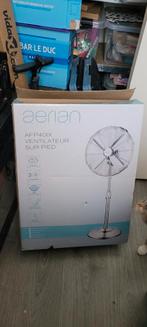 Aerian, staande ventilator,  RVS, Ophalen of Verzenden, Zo goed als nieuw, Statiefventilator