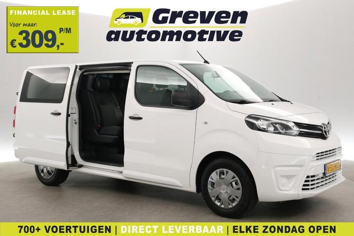 Toyota ProAce Worker 2.0 D-4D L3H1 | DC | 6 Zits | 2500KG Tr, Auto's, Bestelauto's, Bedrijf, Te koop, ABS, Airbags, Airconditioning
