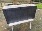 Kunststof tuinbox / dekenkist /opbergkist tuinstoelkussens, Tuin en Terras, Tuinmeubel-accessoires, Ophalen, Zo goed als nieuw
