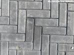 NIEUWE ca. 20m2 zwart antraciet dikformaat betonklinkers, Tuin en Terras, Tegels en Klinkers, Nieuw, Beton, Klinkers, Verzenden