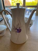 Koffieservies in Eschebach porselein, Antiek en Kunst, Antiek | Servies compleet, Ophalen of Verzenden
