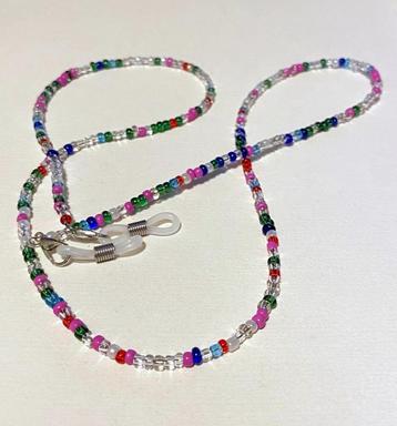 leuke brilketting / brillenkoord 2 mm kraaltjes lengte 70 cm beschikbaar voor biedingen
