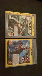 Uncharted 1 en 2 PS3, Hobby en Vrije tijd, Ophalen of Verzenden, Zo goed als nieuw