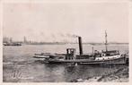 Tiel - Waalgezicht met boot (gel. 1954), Ophalen of Verzenden, 1940 tot 1960, Gelopen, Gelderland