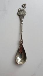 lepeltje Ommen – hert -  J.S.Zn, Antiek en Kunst, Antiek | Bestek, Ophalen of Verzenden