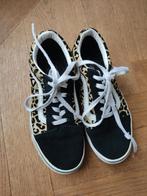 Vans gympen maat 34. Zwart met tijgerprint, Ophalen of Verzenden, Gebruikt, Meisje, Schoenen