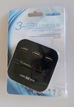 USB hub en card reader, Ophalen of Verzenden, Nieuw