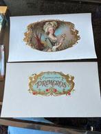 Vintage sigaren kist etiketten, Ophalen of Verzenden, Zo goed als nieuw, Tabaksdoos of Verpakking