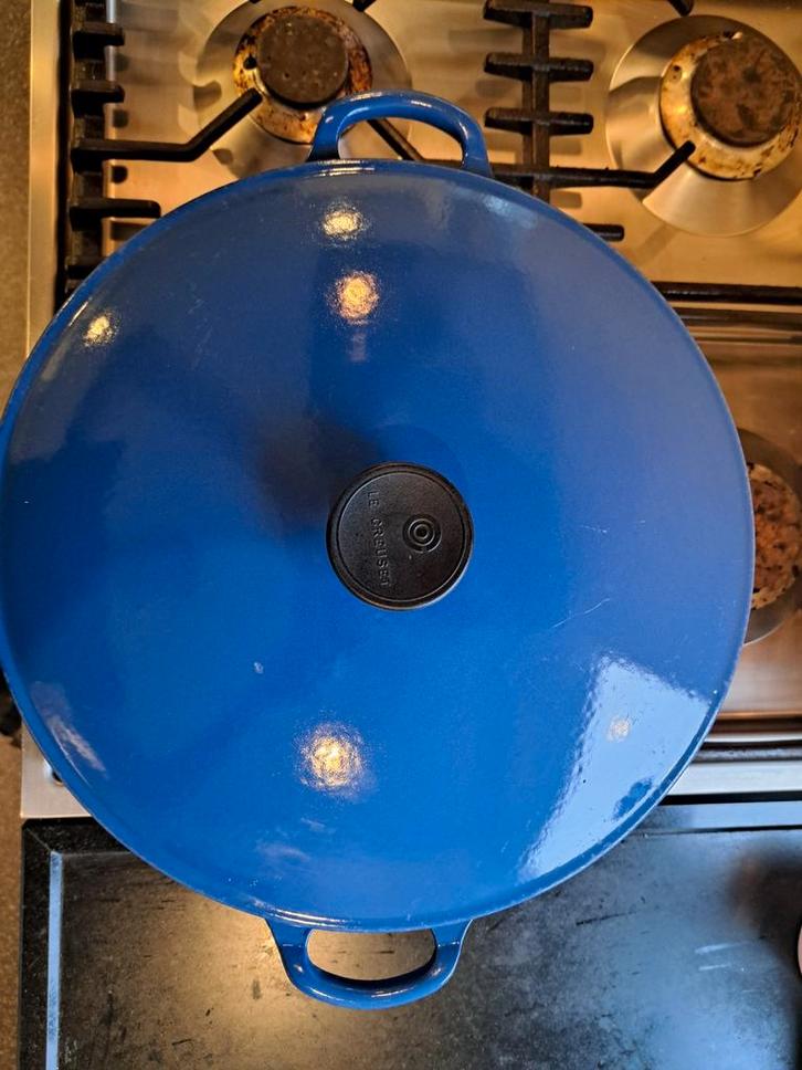 Le Creuset braadpan groot, Huis en Inrichting, Keuken | Potten en Pannen, Ophalen of Verzenden